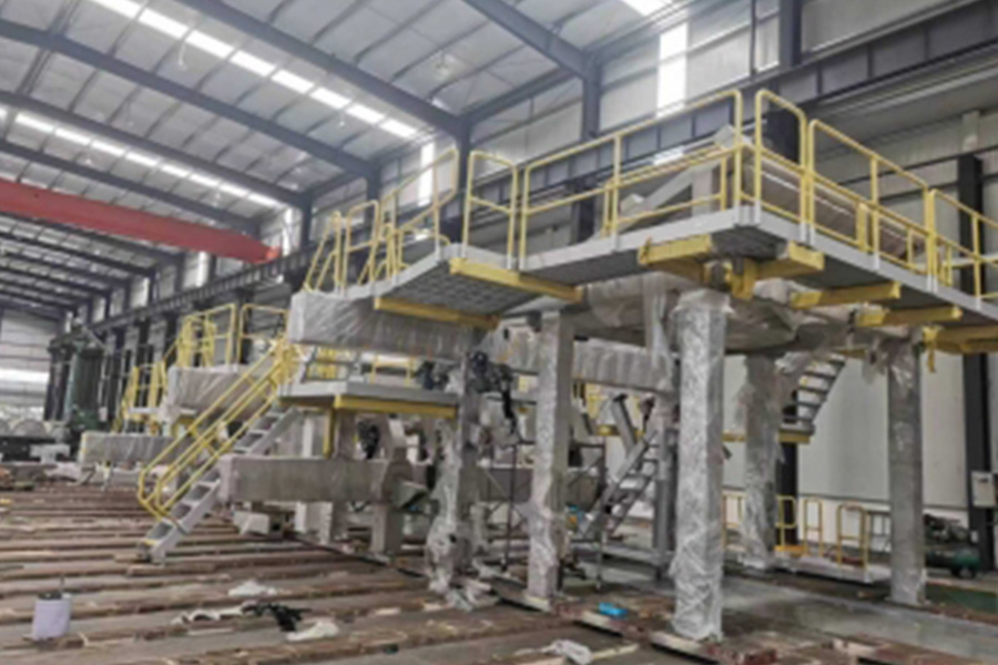 Papírgyártó berendezés szerkezete